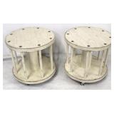 Pair Mickey Mouse stands