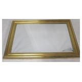 Gilded wall mirror