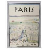Paris framed poster