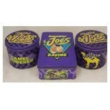 Lot of 3 Camel Smokin Joes Metal Tins