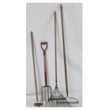 Lot of 4 Yard Tools