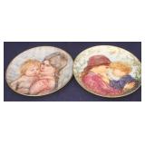 Pair of Knowles Collector Plates