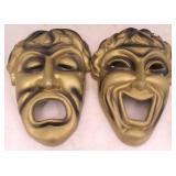 Tragedy & Comedy wall masks