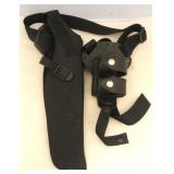 Large pistol shoulder holster
