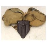 Boy Scouts canteen, mess kit & utensil kit