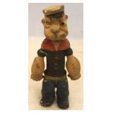 Vintage Popeye rubber toy