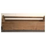 Wood toolbox