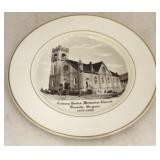 Calvary UMC Danville, VA plate