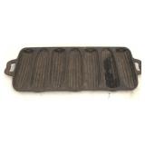 Cast iron cornbread pan