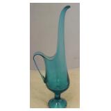 Blue Glass Pitcher / vase