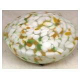 Vintage 12" art glass light globe