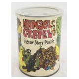 1969 Hansel & Gretel Jigsaw Puzzle in Can