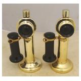 Pair of Avon Candlestick Phone Perfume Bottles