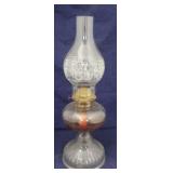 Vintage Oil Lamp - 18 3/4 tall
