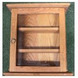 Hanging medicine cabinet - glass loose