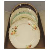 Tray Lot of Assorted Plates