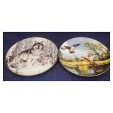 Lot of 2 Collector Plates