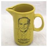 Mohawk liqueur pottery pitcher