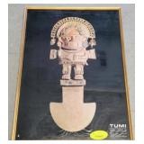 Framed "Tumi" Poster