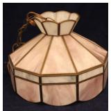 Stained Glass Hanging Light Fixture