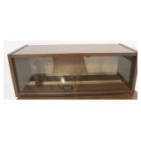 TEAC sliding glass door small storage box