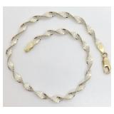 Sterling Silver Bracelet, signed 925