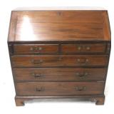 Slant Front Secretary on Bracket Feet