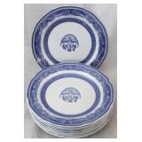 Spode Copeland 11 pc Plate Set - 8" round