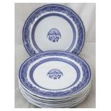 Spode Copeland 12 Dinner Plates  - 10 1/4" round