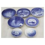 Royal Copenhagen 7 plates