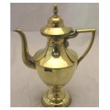 Brass coffeepot