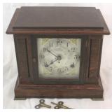 Seth Thomas mantle clock with keys