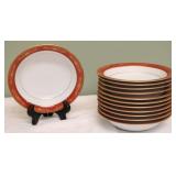 Noritake "Goldhill" Salad Bowls (12pcs)