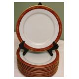 Noritake "Goldhill" Dinner Plates (12pcs)