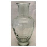 Large glass vase