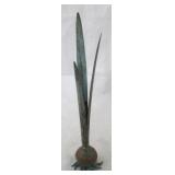 Art Copper Vase - 13" tall
