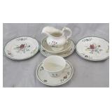 Longchamp France 7 pieces of china