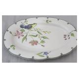 Vietri oval pottery platter