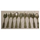 Coin Silver Grapefruit Spoons & etc