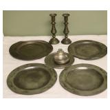 Group lot of Pewter & etc