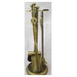 Brass Fireplace Set - 26 x 9