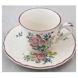 KG Lunville France cup & saucer