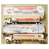 Lot of 2 Exxon + Citgo Semi Trucks