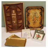 Assortment of Trays & Coasters