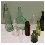 Assortment of Glass Bottles