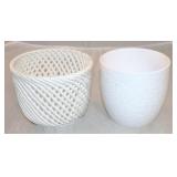 2 Ceramic Planters