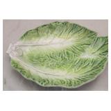 Majolica leaf plate - AS IS
