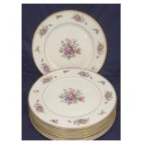 7 pc Lamberton China Dinner Plates