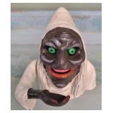 Cast Iron Witch Bank - 5 1/2 tall