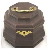 Kittinger tea caddy - signed